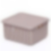 Коробка Idea "Вязание", цвет: чайная роза, 1,5 л, с крышкой