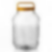 Бидон с крышкой, объем 5 л, 170 х 170 х 290 мм (цвет в ассортименте)