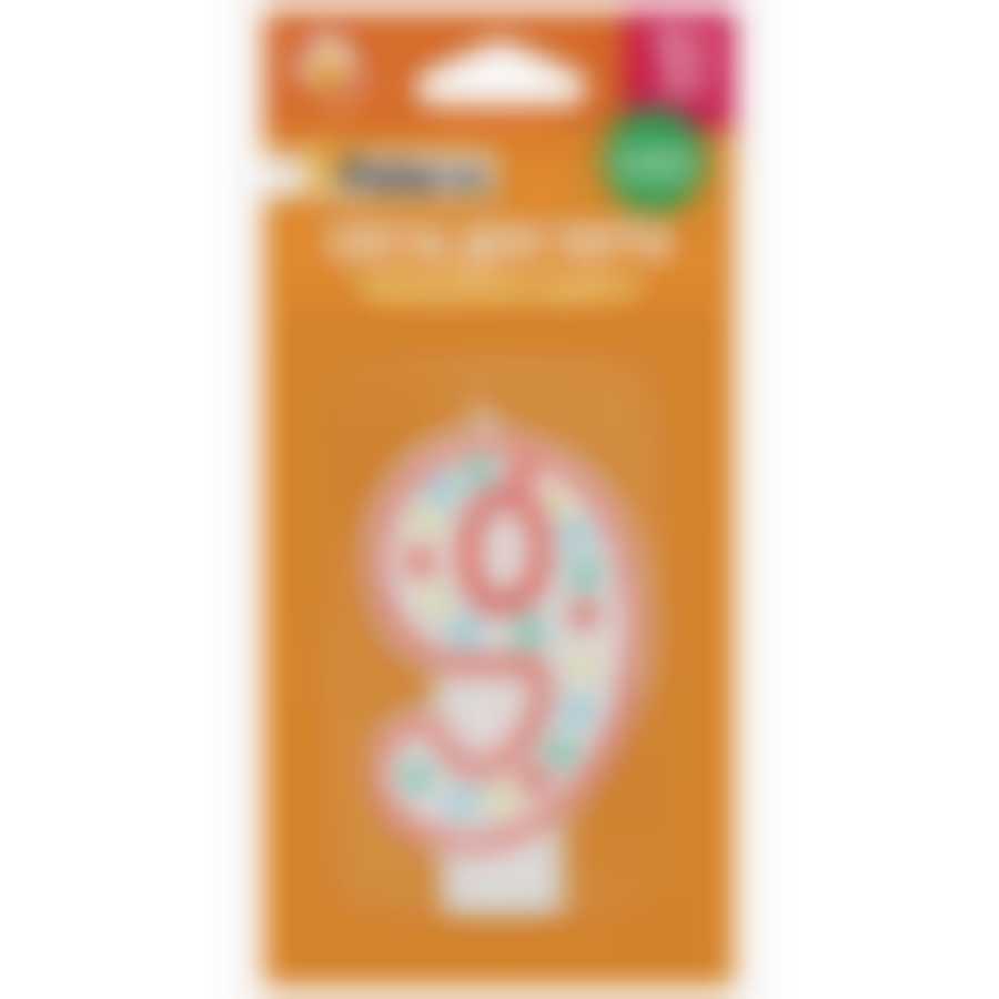 Свеча для торта, PATERRA, цифра 9