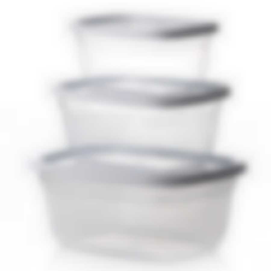 Набор глубоких контейнеров, 3 штуки