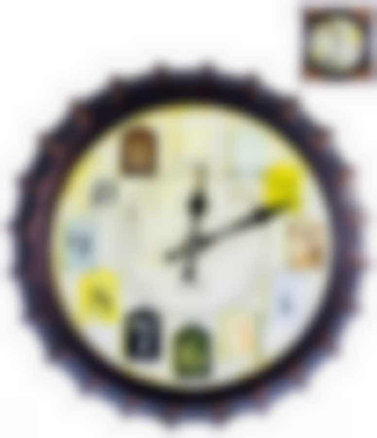 Часы настенные круглые 30,2х30,2х4см