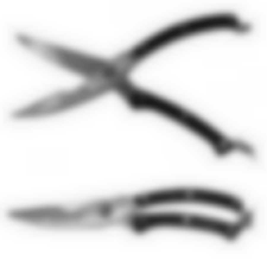 Ножницы кухонные Kamille 25см из нержавеющей стали с ручками из бакелита