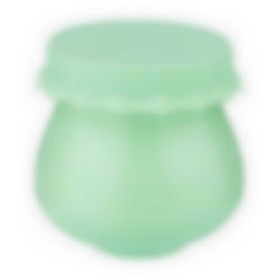 БАНОЧКА С СИЛИКОНОВОЙ КРЫШКОЙ "ВРЕМЕНА ГОДА" 180 МЛ МЯТНАЯ