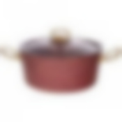 КАСТРЮЛЯ AGNESS  ПРЕМИУМ "RED QUEEN" 26X11 СМ, 5,8 Л ИНД ДНО, ТРЕХСЛОЙНОЕ ПОКР GRANIT, PFOA FREE