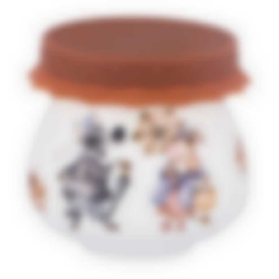 БАНОЧКА С СИЛИКОН.КРЫШКОЙ "РАНДЕВУ" 180мл