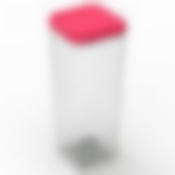 Банка квадратная для сыпучих продуктов V=2,2 л (цвет в ассортименте)