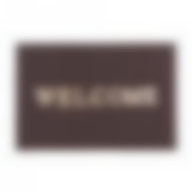 Коврик "Spongy" Welcome 40х60 см, коричневый, SUNSTEP™