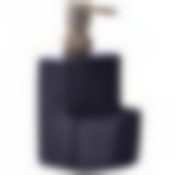 Дозатор для моющих средств с подставкой для губки 380мл.MB (х24)ЧЕРНЫЙ