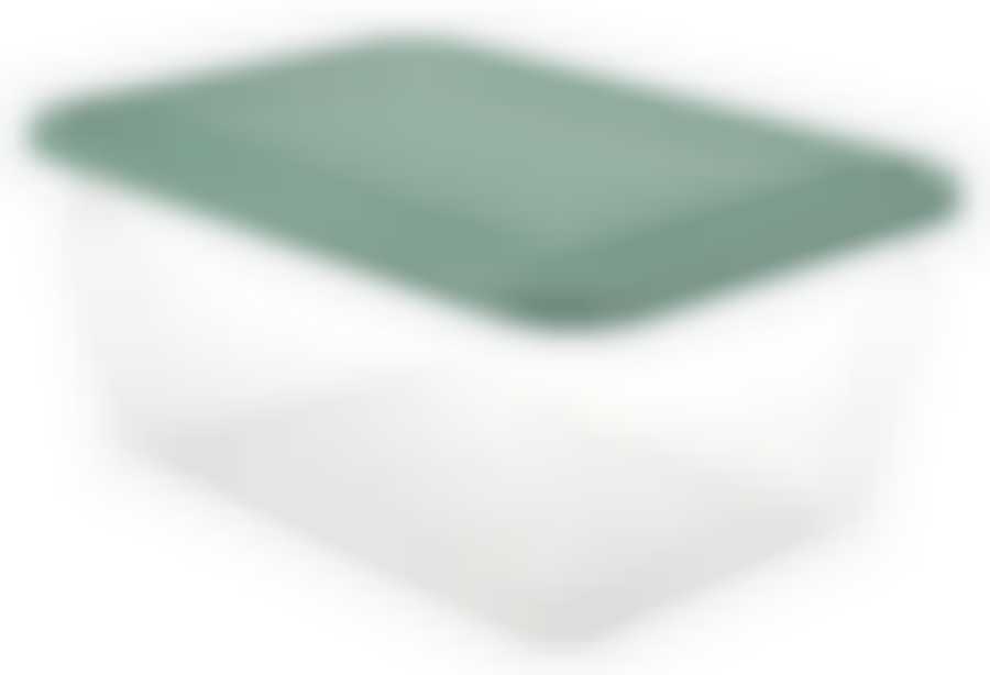 Емкость для продуктов прямоугольная 0,8 л (фисташковый)