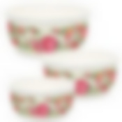 Набор мисок эмал 3пр Palermo пласт/кр ТМ Едим Дома