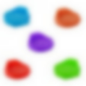 Крышка сливная цветная, D=9,5 см (цвета в ассортименте)