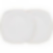 НАБОР ИЗ 2 ТАРЕЛОК ДЕСЕРТНЫХ "ДИАМАНД ГОЛД" КВАДРАТ 19 СМ