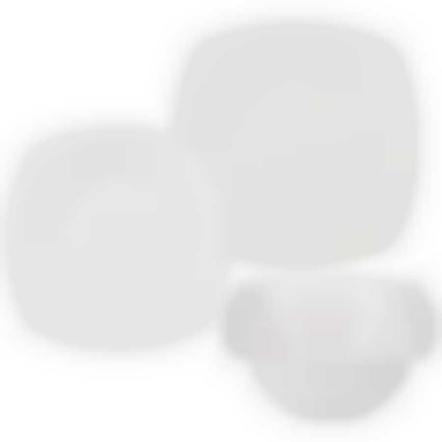 НАБОР ПОСУДЫ ОБЕДЕННЫЙ "ДИАМАНД" КВАДРАТ 18 ПРЕДМЕТОВ