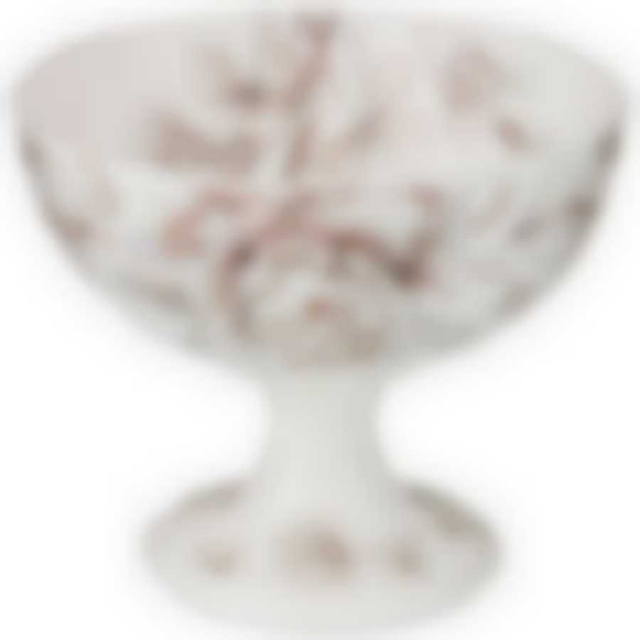 Ваза на ножке LEFARD "БЕЛЫЙ ЦВЕТОК" 13*11 см