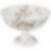 Ваза на ножке LEFARD "БЕЛЫЙ ЦВЕТОК" 15*11 см