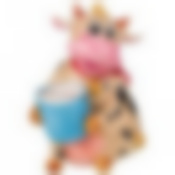 Копилка "КОРОВА" 12,5*9,5*15,5 см