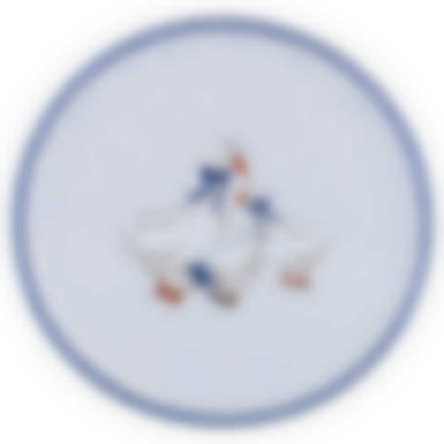 ПОДНОС СЕРВИРОВОЧНЫЙ AGNESS Гуси диаметр 40 см