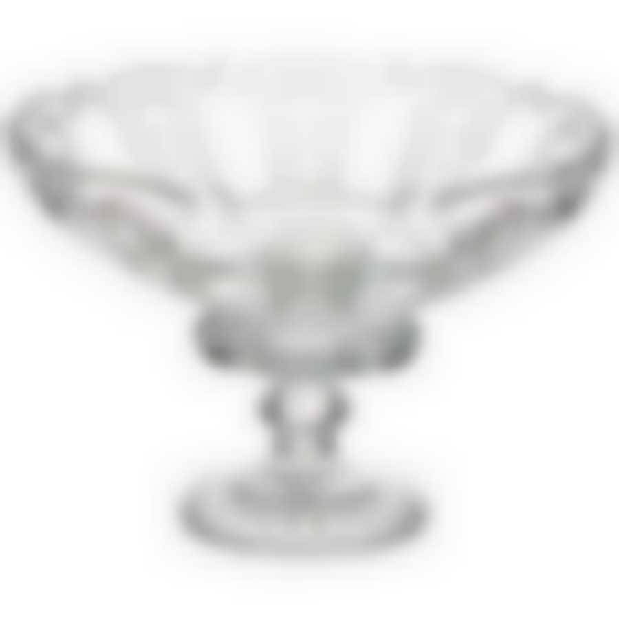 ФРУКТОВНИЦА НА НОЖКЕ "MUZA CRYSTAL" ДИАМЕТР=25 СМ. ВЫСОТА=18cм