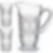 НАБОР ДЛЯ ВОДЫ/СОКА "MUZA CRYSTAL" 3ПР.: КУВШИН + 2 СТАКАНА 1400/400 МЛ