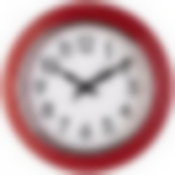 ЧАСЫ НАСТЕННЫЕ КВАРЦЕВЫЕ "LOVELY HOME" ДИАМЕТР 30 СМ ЦВЕТ:КРАСНЫЙ ЦИФЕРБЛАТ 21 СМ 