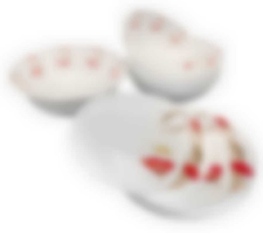 Сервиз столовый "Природа в лицах" 13 предметов