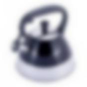 Чайник 3л из нержавеющей стали со свистком (черный)