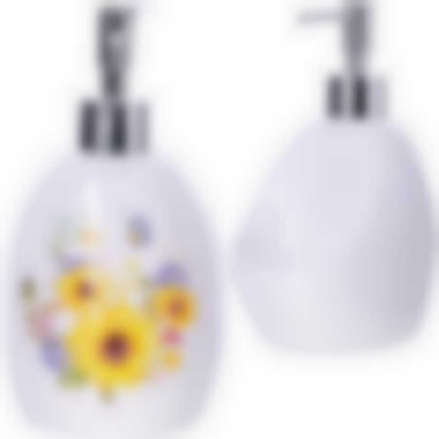 Дозатор для мыла 450 мл. "Подсолнух"