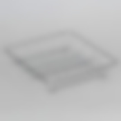 Сушилка для посуды "LaSella", цвет: серебристый, 36 х 34 х 7 см