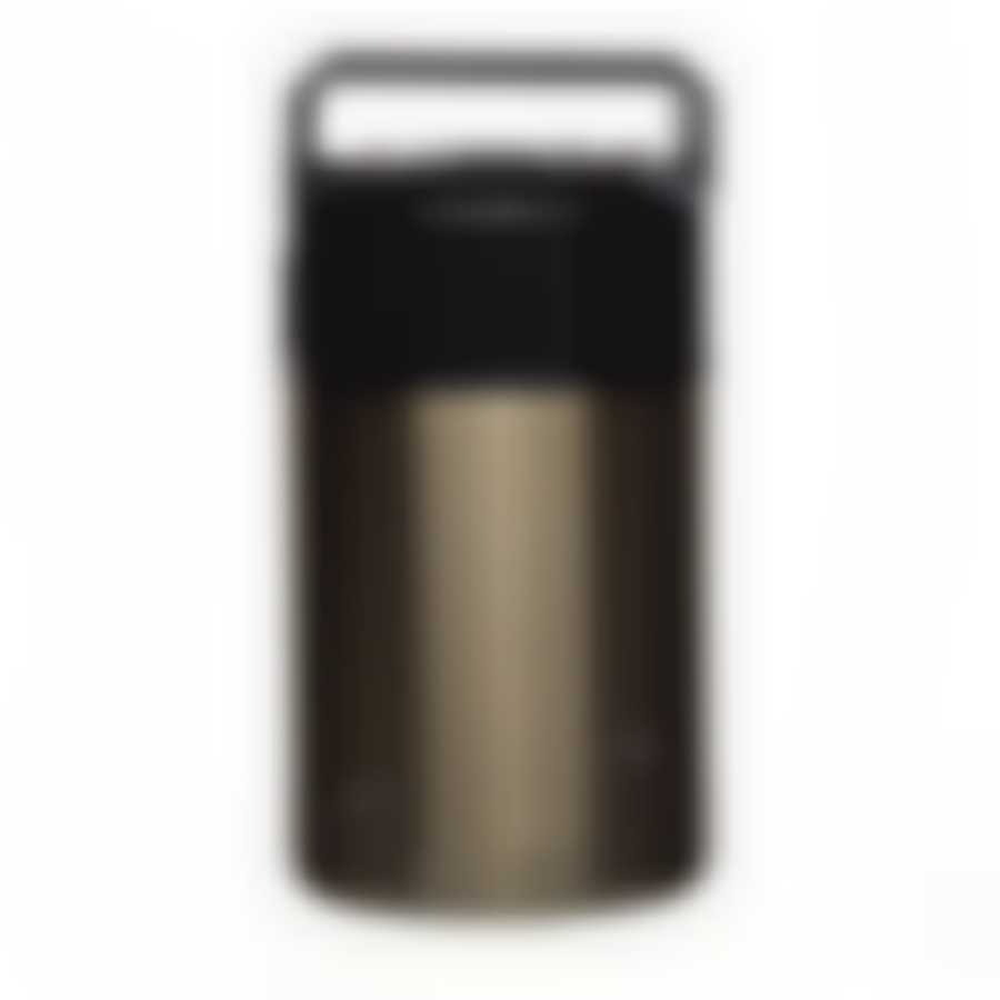 Термос 1,0л колба нерж сталь широкое горло золото 