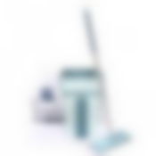 Комплект для уборки MOP scratch голубой