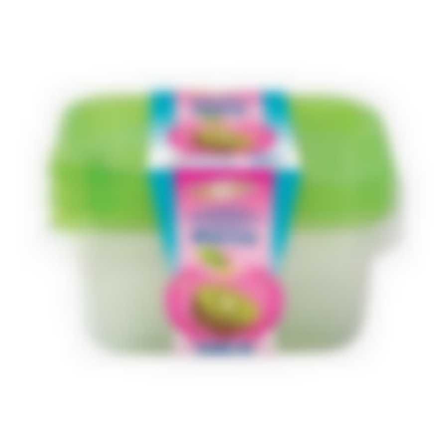 Комплект контейнеров с клапаном Фрэш 3 шт.0,6 л (зеленый)