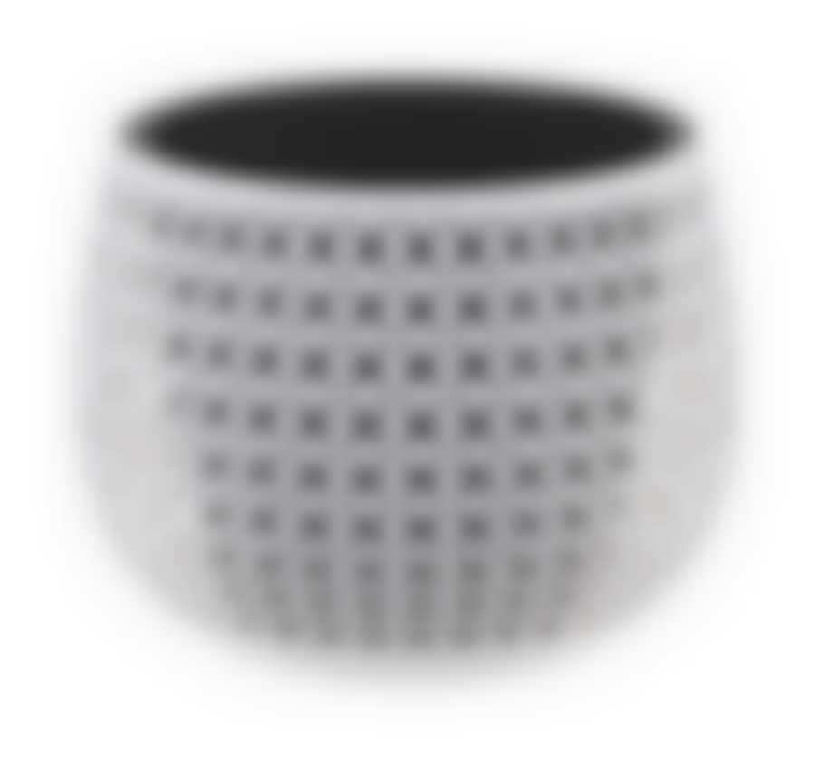 Кашпо ПИРУЛА D175мм 1,5л с вставкой  Белый