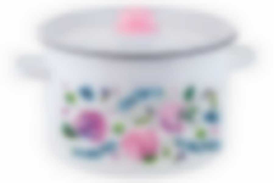 Кастрюля эмал цил Hortensia 7,0л ТМ Appetite