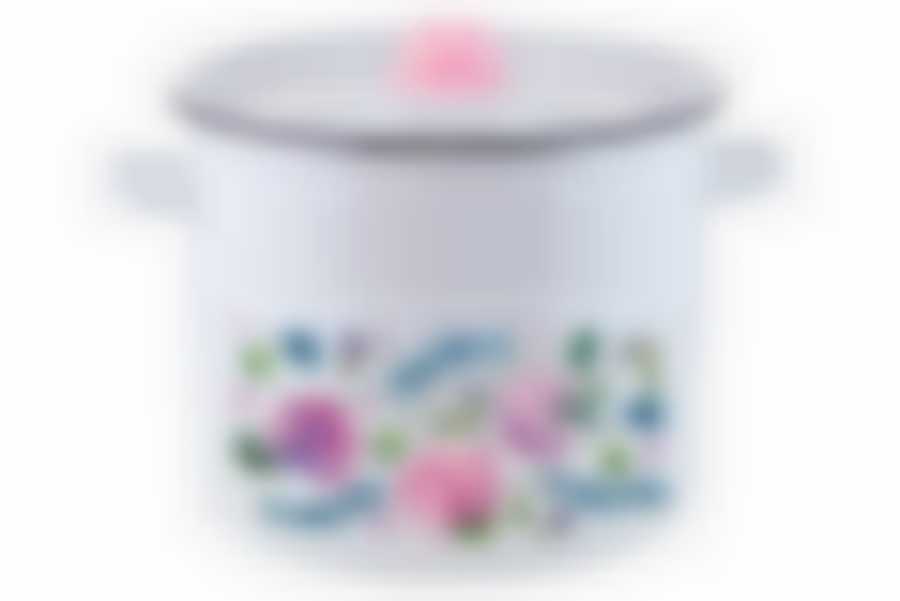 Кастрюля эмал цил Hortensia 9,0л ТМ Appetite