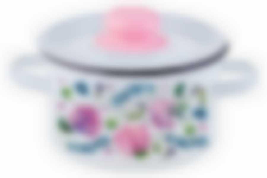 Кастрюля эмал цил Hortensia 1,5л ТМ Appetite