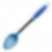 Ложка с прорезями "LaSella", цвет: голубой, длина 36 см