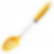 Ложка с прорезями "LaSella", цвет: желтый, длина 36 см