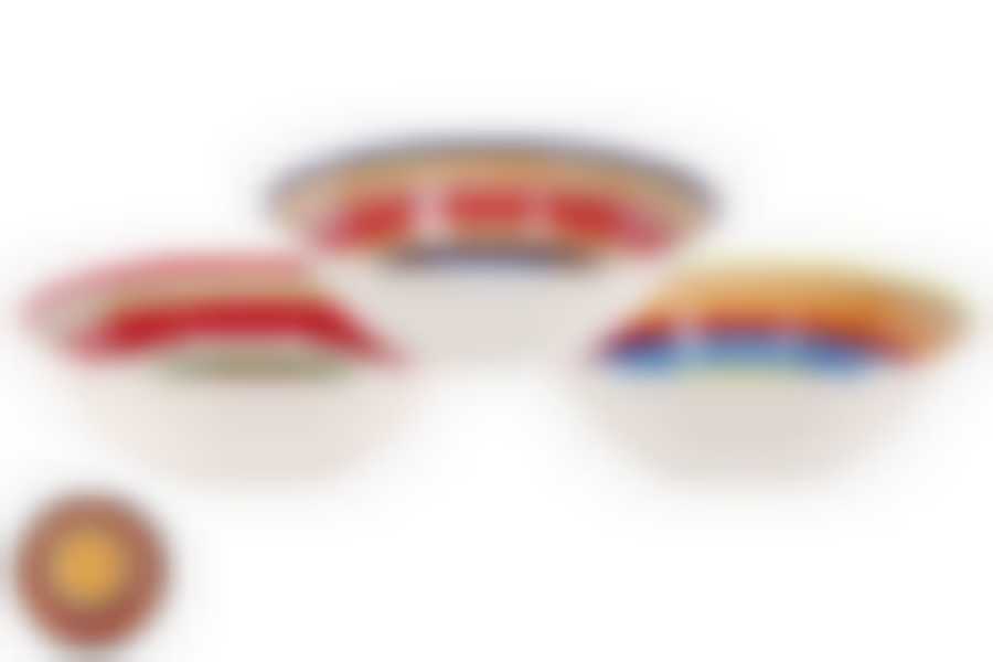 Тарелка глубокая 18см 660мл Фантазия (3 диз)