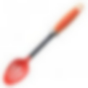 Ложка с прорезями "LaSella", цвет: красный, длина 36 см