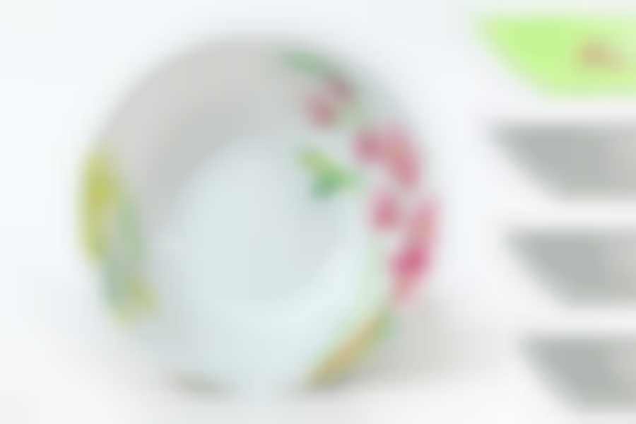 Салатник круг 9"-230 мм Ветка орхид