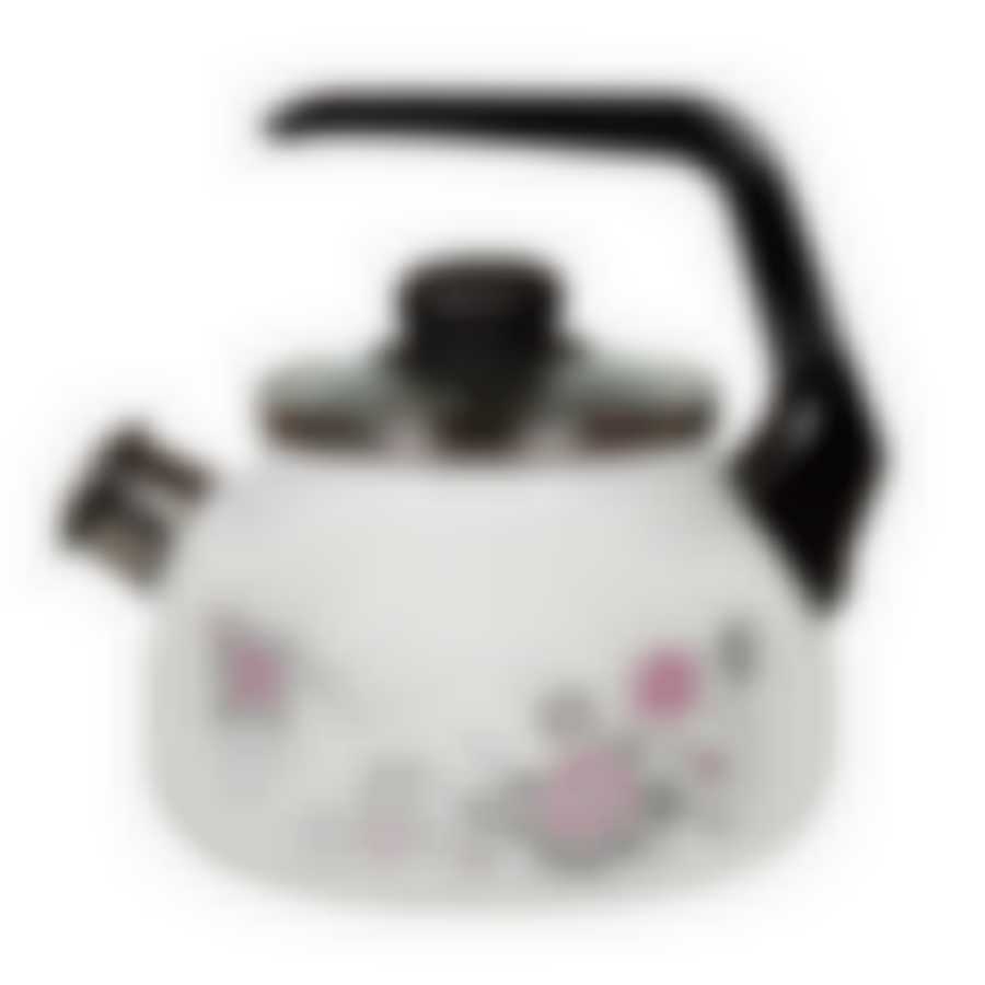 Чайник эмал 2л со свистком Весенний романс 