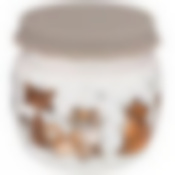 БАНКА С СИЛИКОНОВОЙ КРЫШКОЙ "ОЗОРНЫЕ КОТЫ" 750мл