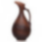 Кувшин для растительного масла 0,5л кр. глина