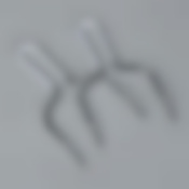 Держатель для курицы "House & Holder", цвет: стальной, белый, 2 шт