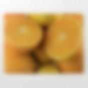 Разделочная доска, стеклянная прямоугольная, 20*30 АПЕЛЬСИНЫ