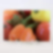 Разделочная доска, стеклянная прямоугольная, 20*30 НАТЮРМОРТ С ПЕРЦЕМ