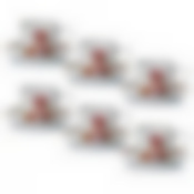 Чайный набор на 6 персон Domenik Fruits Bouquet, 250 мл