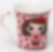 Кружка 310 мл. "ЛЮБИМАЯ ДОЧЕНЬКА"