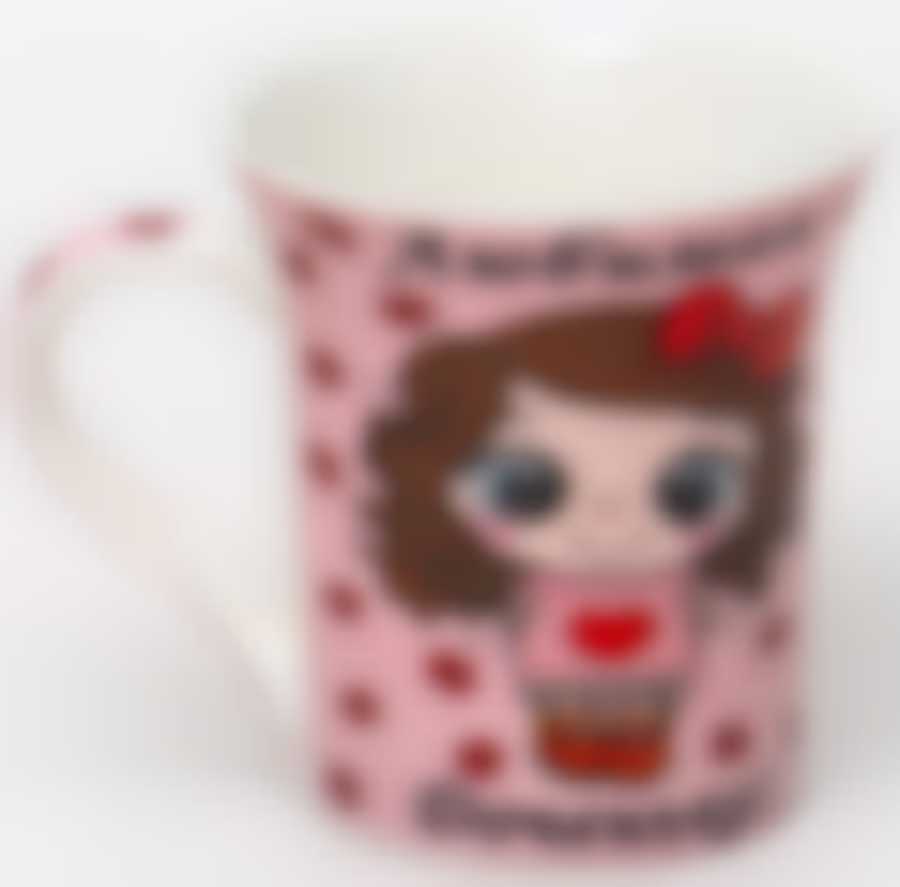 Кружка 310 мл. "ЛЮБИМАЯ ДОЧЕНЬКА"