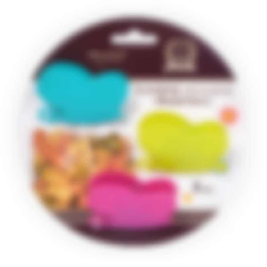 Зажимы для пакетов "Бабочки" 7*4,5 см, 3 шт MARMITON